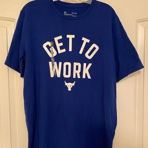 Under Armour x Project Rock Get to Work T-Shirt